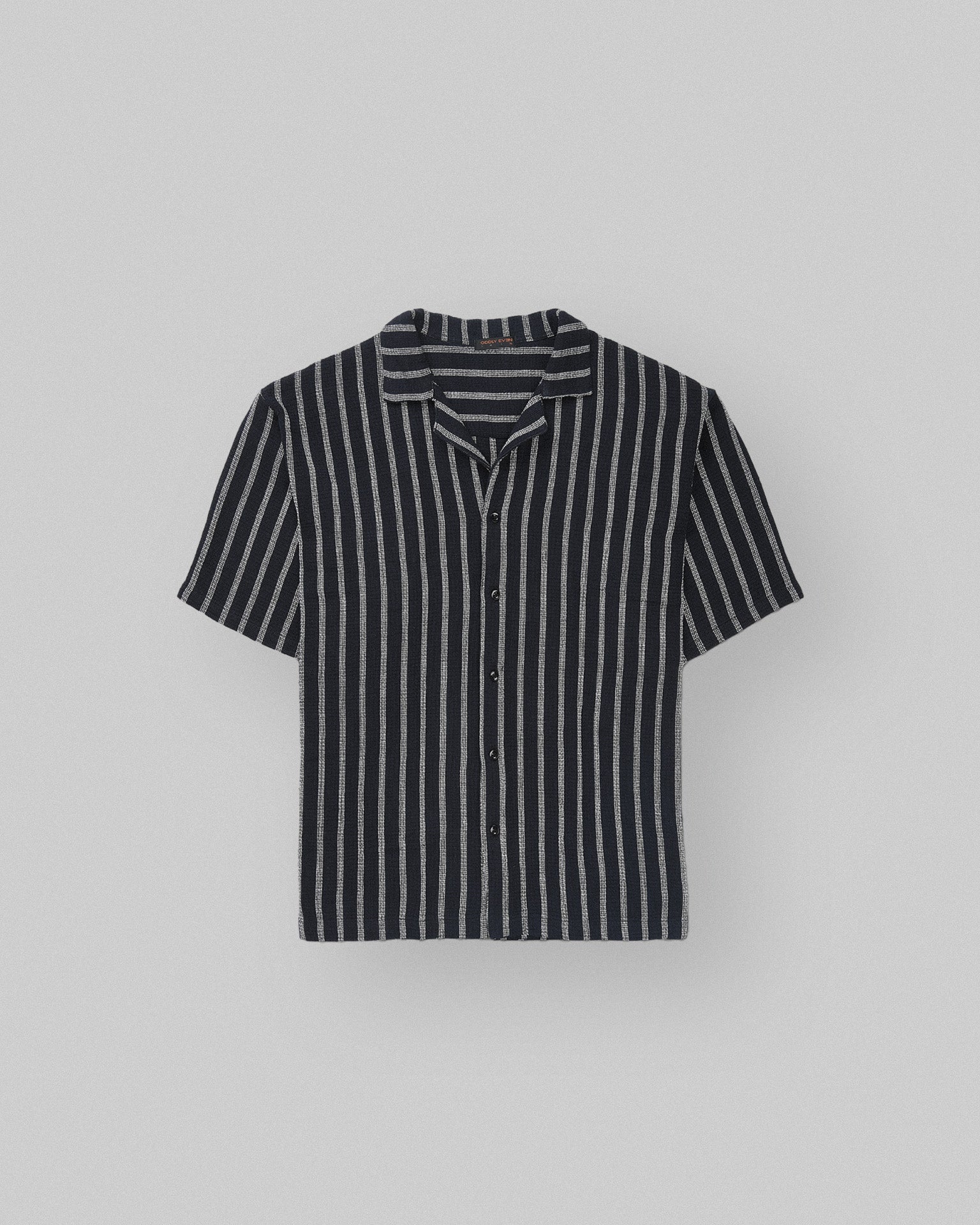 black knitted stripes shirt